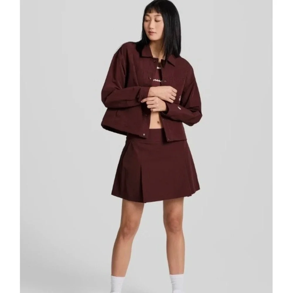 Champion Skort Womens Maroon Size 4 Pleated Athletic - NWT